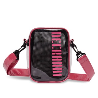 Túi trong suốt đeo chéo: CLEAR SHOULDER BAG - PINK