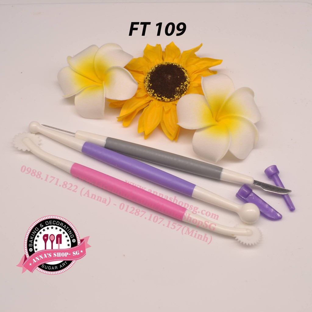 FT109 BỘ TOOL HỔ TRỢ VẼ ICING COOKIE