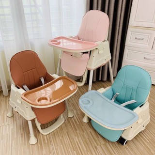 Ghế Ăn Dặm Hanbei Mẫu Mới Kèm Đệm Và Bánh Xe