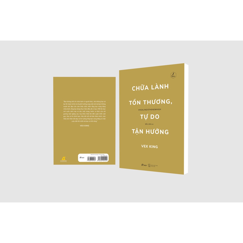 Sách - Chữa Lành Tổn Thương, Tự Do Tận Hưởng - AZVietNam