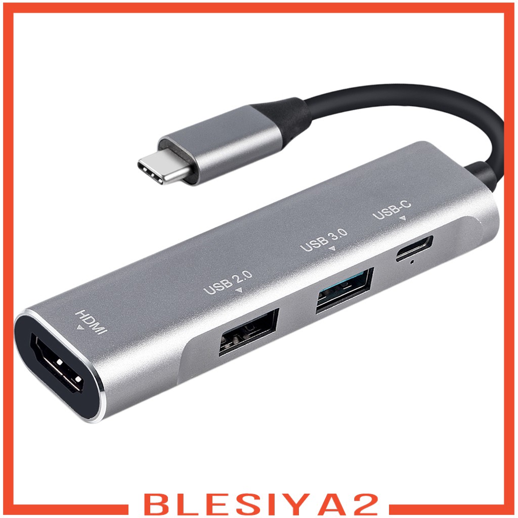 Đầu Hub chuyển đổi USB-C Loại C sang 4K HDMI USB 30 2.0 PD cho MacBook Pro