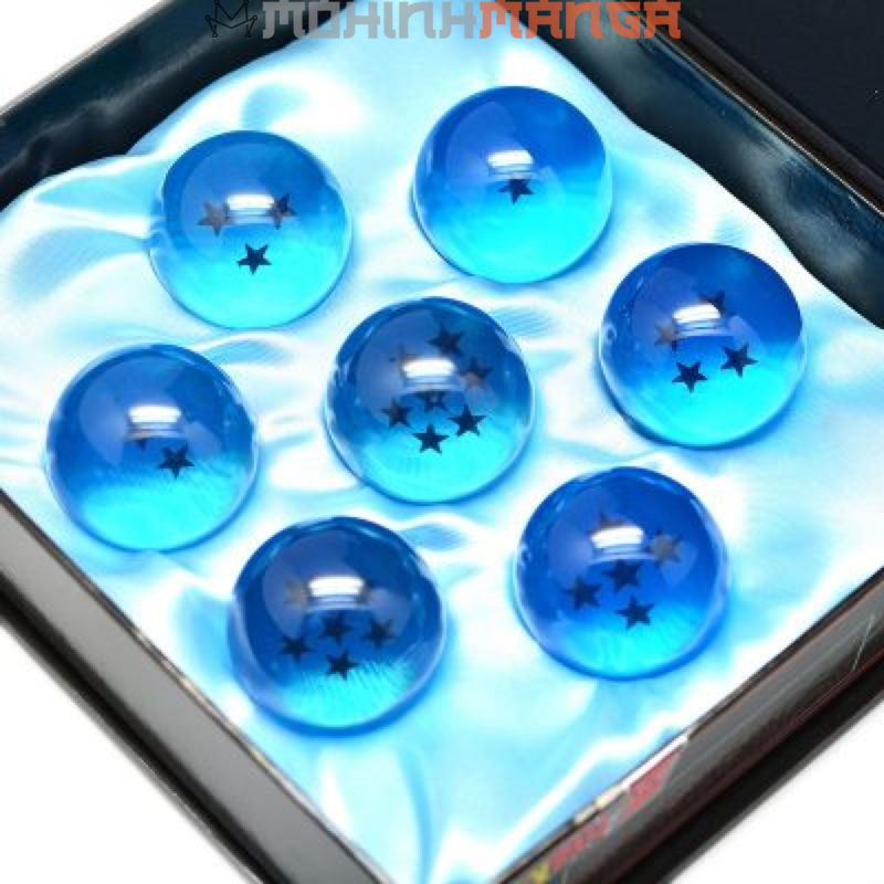 Hộp 7 viên ngọc rồng Dragon Ball size lớn 4.3 cm đẹp