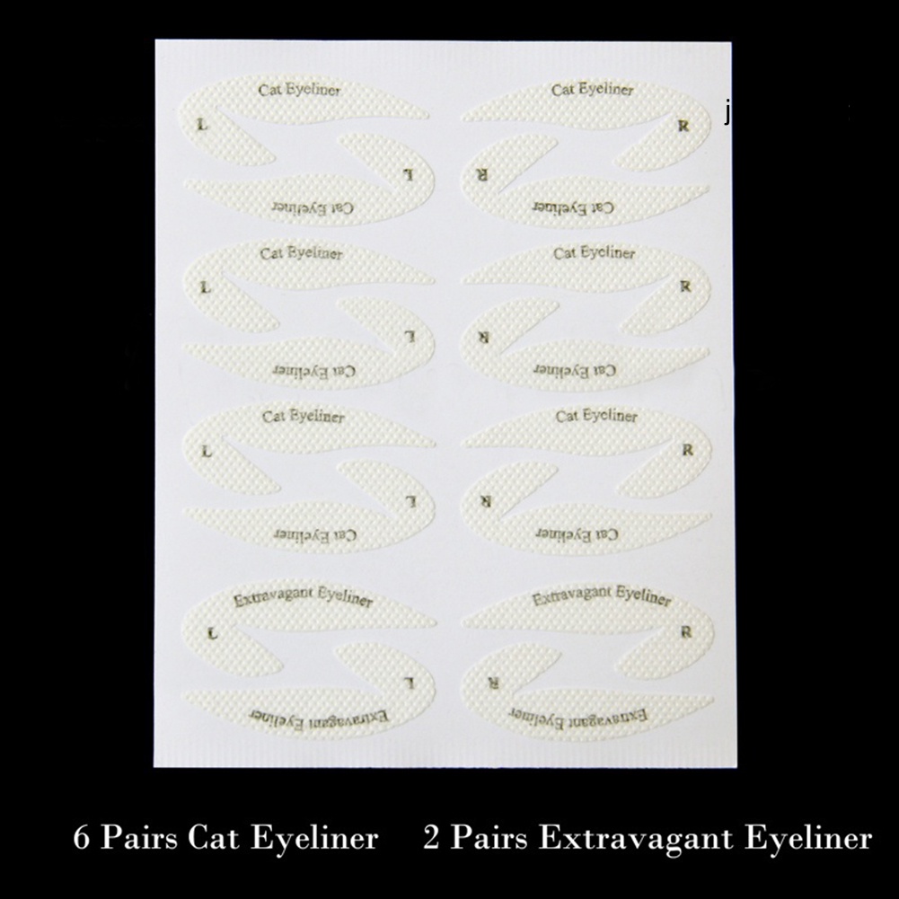 [Hàng mới về] Set 32 khuôn kẻ mắt nhanh chóng tiện lợi | BigBuy360 - bigbuy360.vn