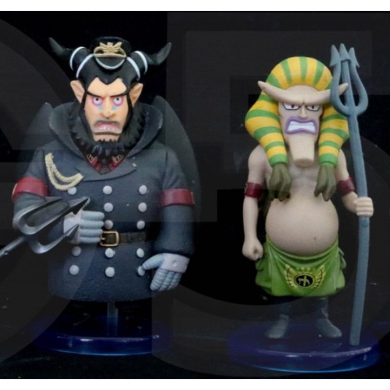 Mô hình One Piece trưởng cai ngục Magenllan và cai ngục phó wcf chính hãng