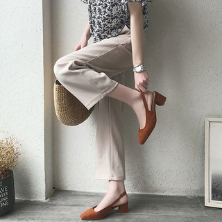 [Order] Giày cao gót da lộn