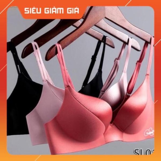 Áo Ngực Đúc Su Phối Gấm Lụa Đệm Dày Không Gọng Nâng Ngực Siêu Xịn