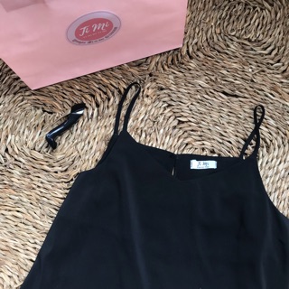 Áo 2 dây Camisole Black/white/red