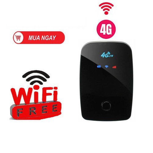 Bộ phát wifi không dây 4G Gắn sim 3G 4G phát sóng Wifi - Cục wifi di động bán chạy nhất năm