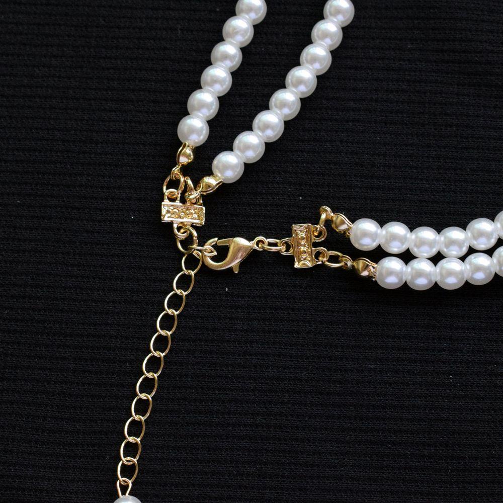 Vòng cổ Hai Lớp Thiết Kế Sang Trọng Thanh Lịch Cho Nữ