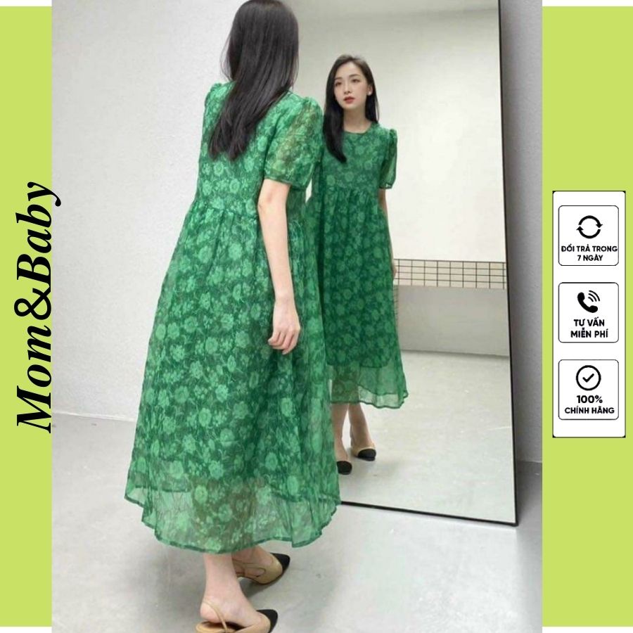 Đầm Bầu Váy Bầu Công Sở Lịch Sự Mùa Hè Đi Làm Đi Chơi M548 Mom and Baby