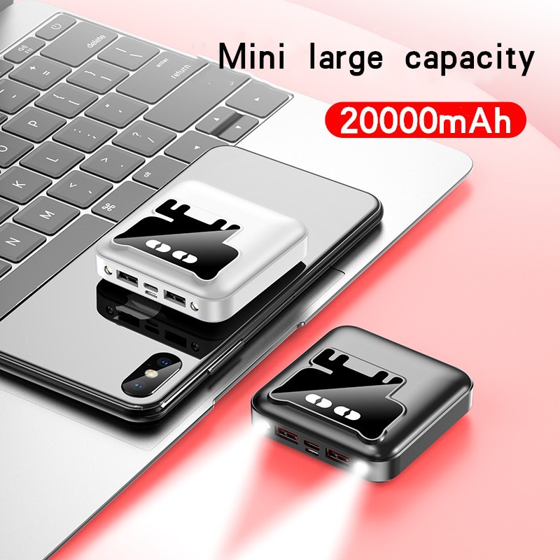 Sạc dự phòng YM242 mini tiện lợi dễ thương dung lượng 20000mAh