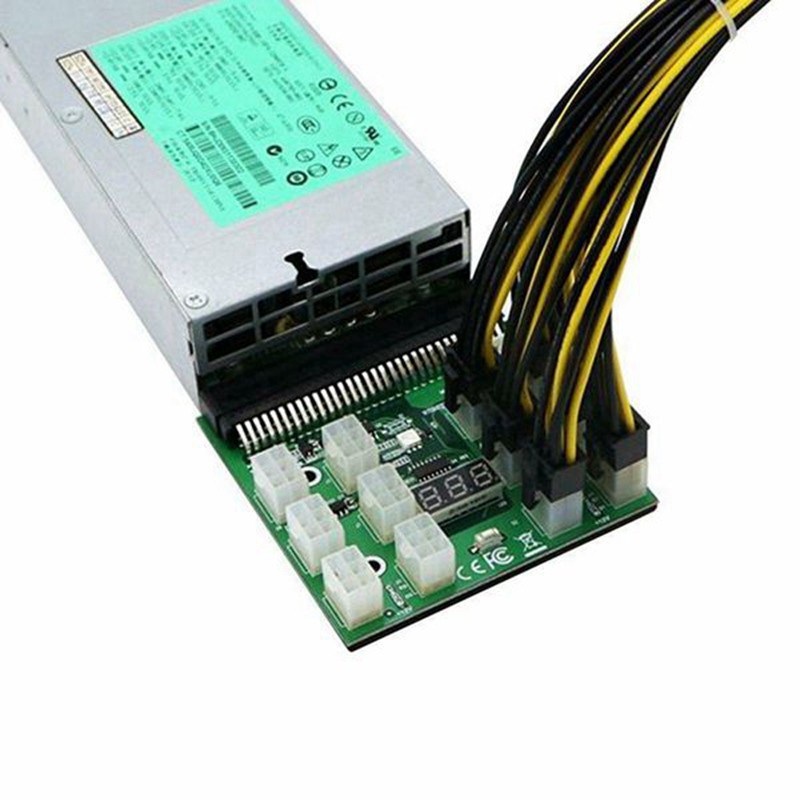 Bảng Mạch Chuyển Đổi Nguồn Điện Pci-E 12v 64pin Sang 12x6pin