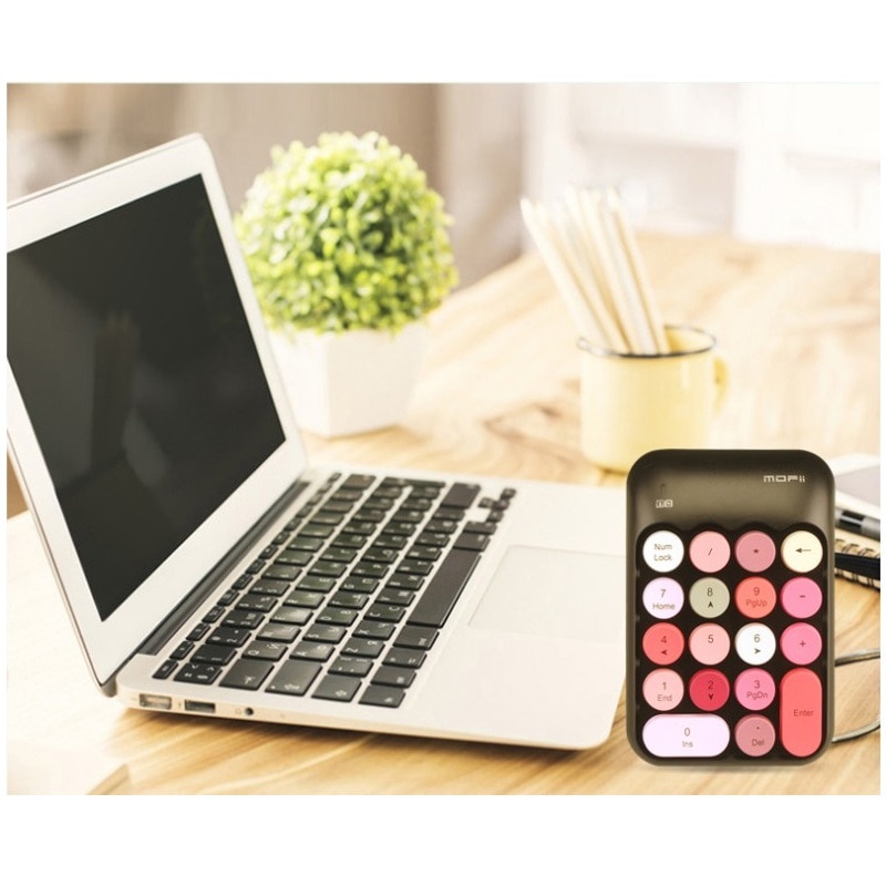 Bàn Phím Số 18 Phím Không Dây Mofii Mini 2.4G Dành Cho Laptop Máy Tính