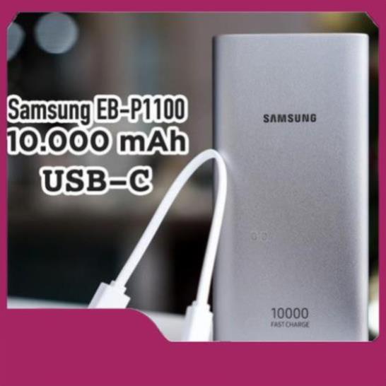 [FREESHIP] Pin sạc dự phòng Samsung EB-P1100 10000mAh Type-C Hỗ Trợ Sạc Nhanh – advanced charge- BH 12 tháng
