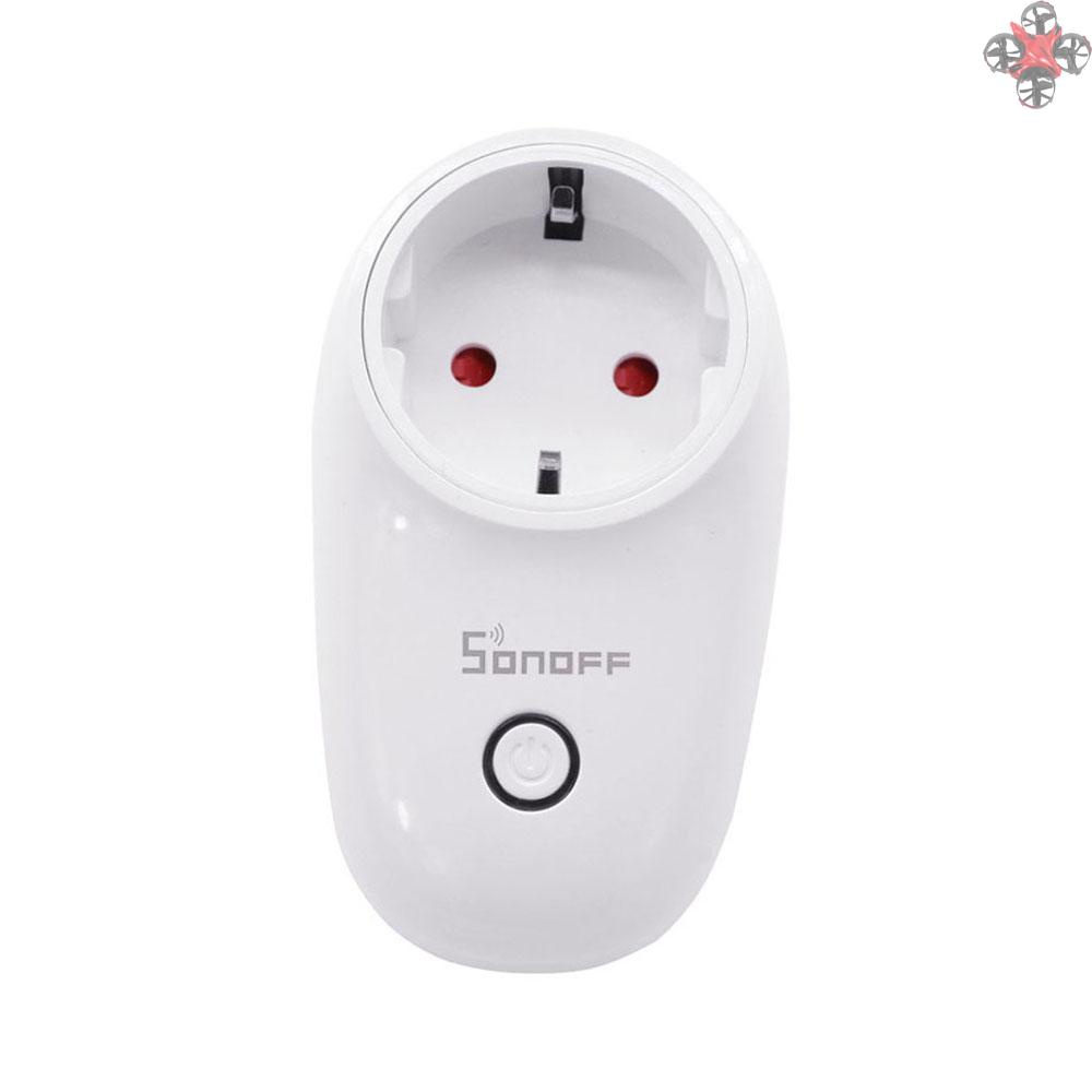 Ổ Cắm Điện Thông Minh Sonoff S26 Kết Nối Wifi Điều Khiển Từ Xa Không Dây Tiện Dụng