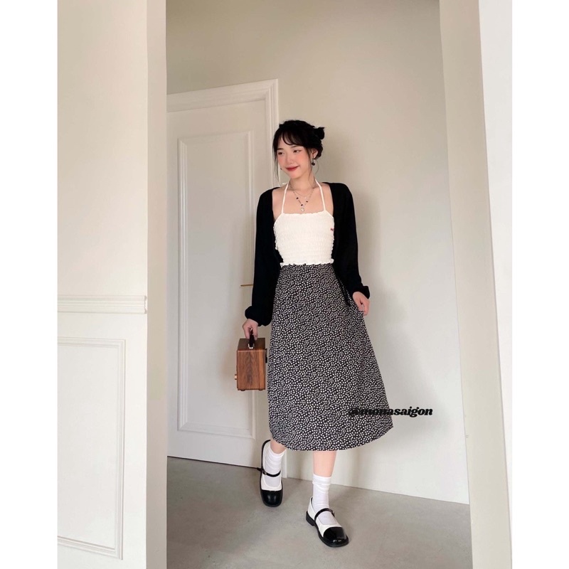 Chân váy hoa Monásaigon size M