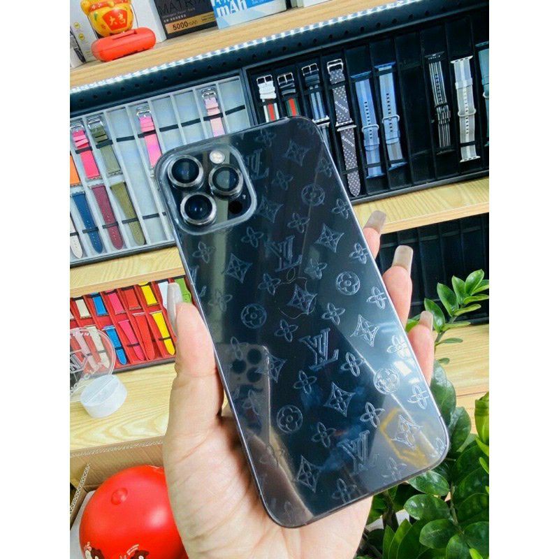 dán mặt lưng PPF vân chữ LV,GUCCI,VERSACE cho ịphone 12 pro max/12/12 pro/11promax/11/xs max/xs/X/7plus/8plus full lưng