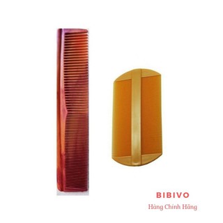 Combo Lược Dày Chải Chí (Chấy) Và Lược Thưa Chải Tóc - Korea - Màu ngẫu nhiên
