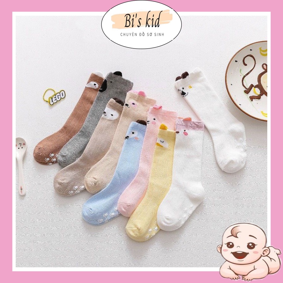 Tất lưới chân dài ngang gối cho bé từ 0-36 tháng