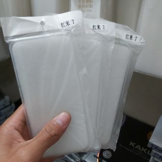 Combo 3 ốp dẻo silicon trong suốt cho xiaomi redmi 7.