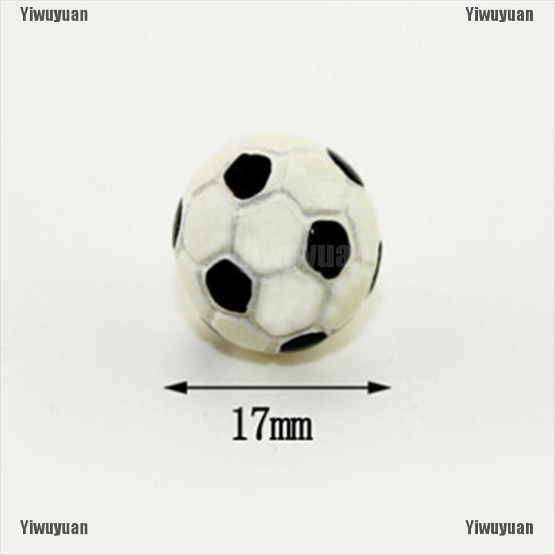 Mô hình trái bóng đá / bóng rổ thể thao dùng để trang trí nhà búp bê 1:6/1:12