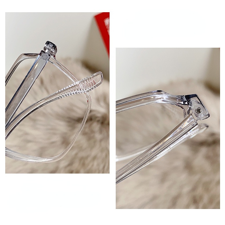 【0-500°】【Hàng Có Sẵn】Kính Cận Gọng Nhựa Chống Bức Xạ Ánh Sáng Xanh Dương Cho Nam Và Nữ