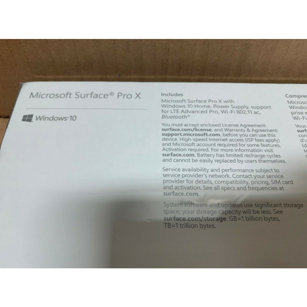 Brand New Microsoft Surface Pro X SQ2 - 16GB Go RAM 512GB SSD Platinum | BigBuy360 - bigbuy360.vn