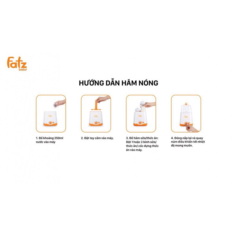 Máy Hâm Sữa 2 Bình Cổ Rộng Duo 1 FB3012SL