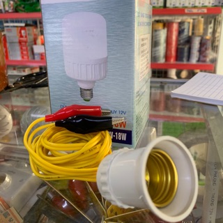 Bóng Led kẹp Bình 12V-18w siêu sáng.