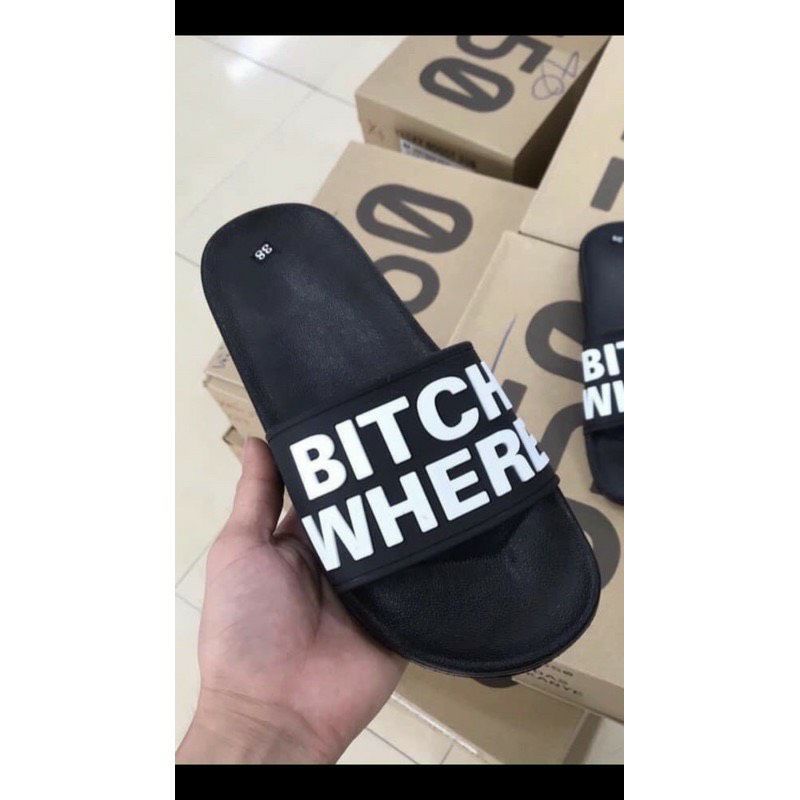 Dép bitch where nam độn đế