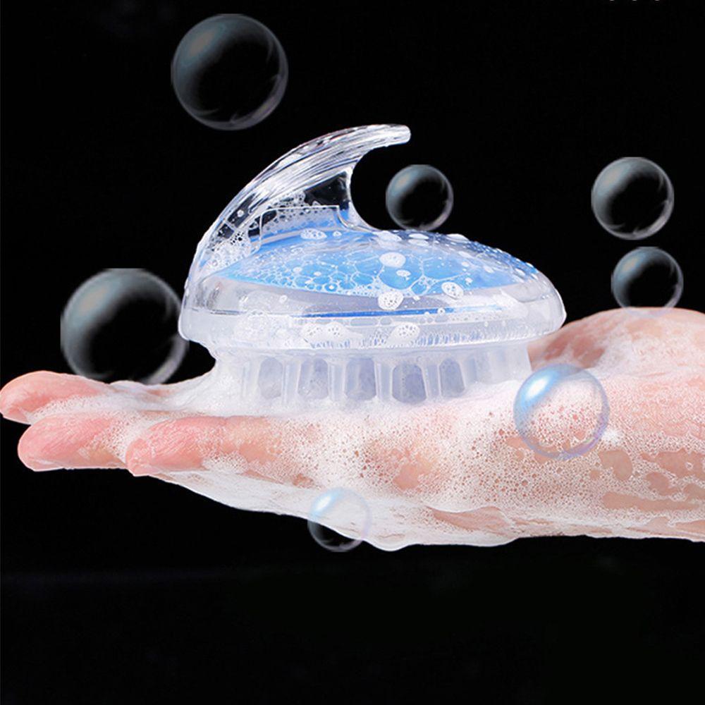 Bàn Chải Tắm Massage Da Đầu Mềm Mại Chăm Sóc Cơ Thể