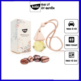 Tinh dầu treo xe giúp khử mùi xe hơi, xe mới, thay thế nước hoa, máy khuếch tán tinh dầu ô tô, mùi CÀ PHÊ