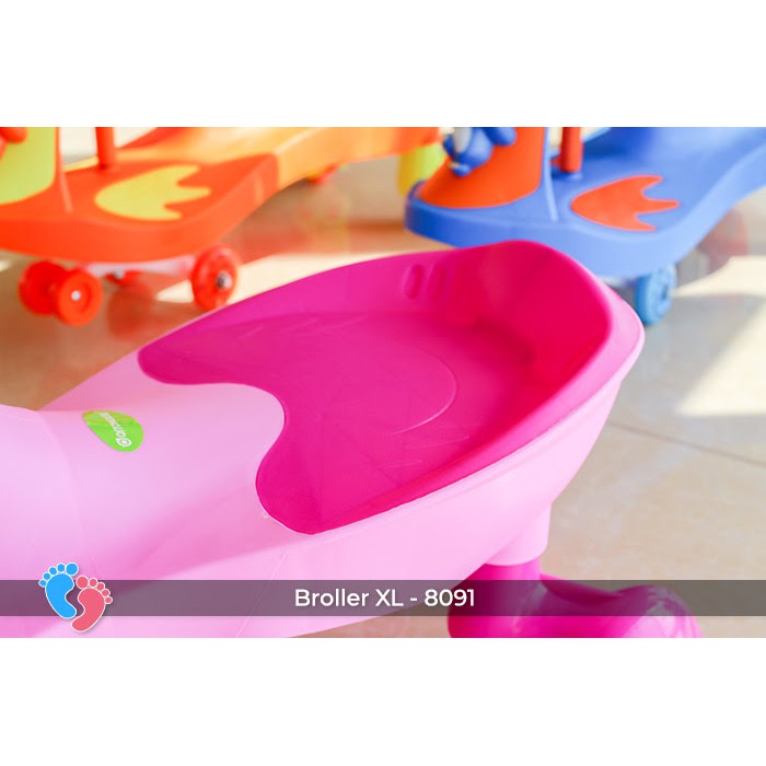 Xe lắc cho bé vận động Broller BABY PLAZA XL-8091