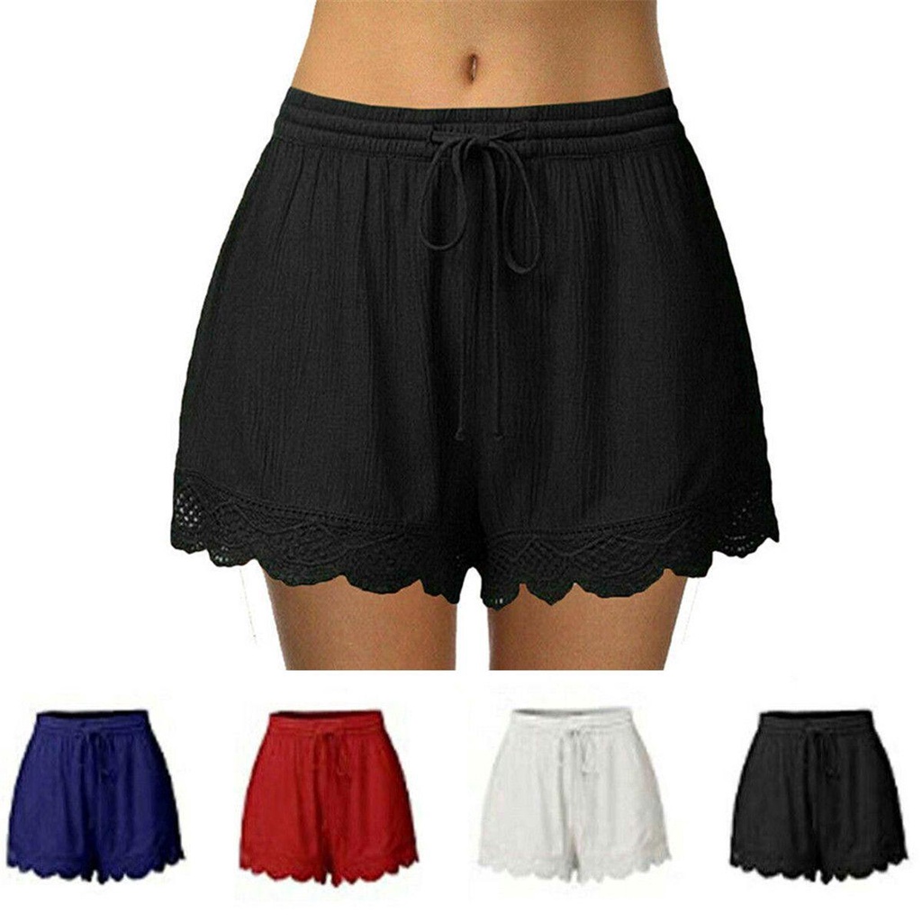 Quần Short Thể Thao Đi Biển Co Giãn Tốt Thiết Kế Trẻ Trung Cho Nữ