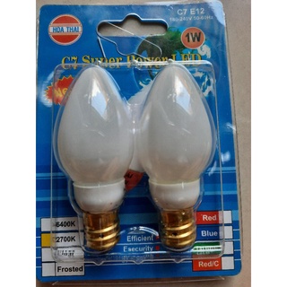 Vĩ 2 bóng led trái ớt - Hòa Thái