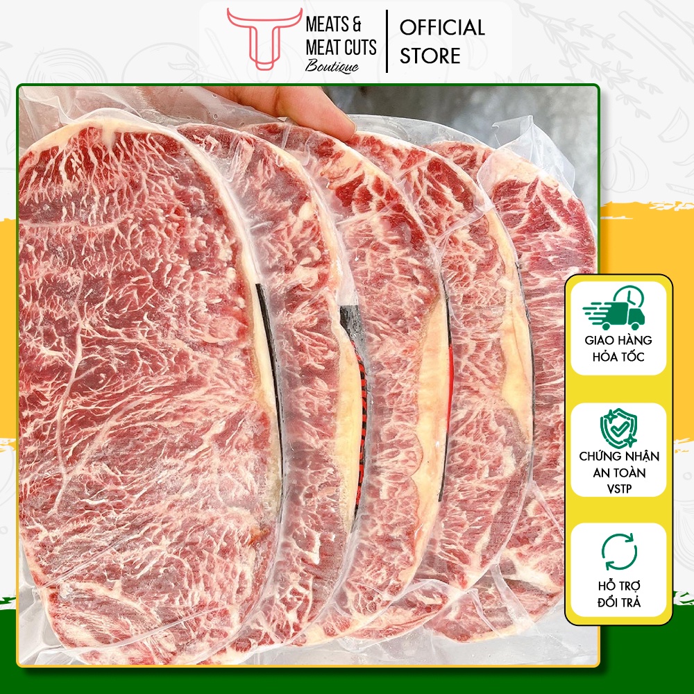 Thăn Ngoại Bò Striploin Hokubee Nhiều Giá Trị Dinh Dưỡng An Toàn Với Người Tiêu Dùng MT001 | Giao hoả tốc HCM