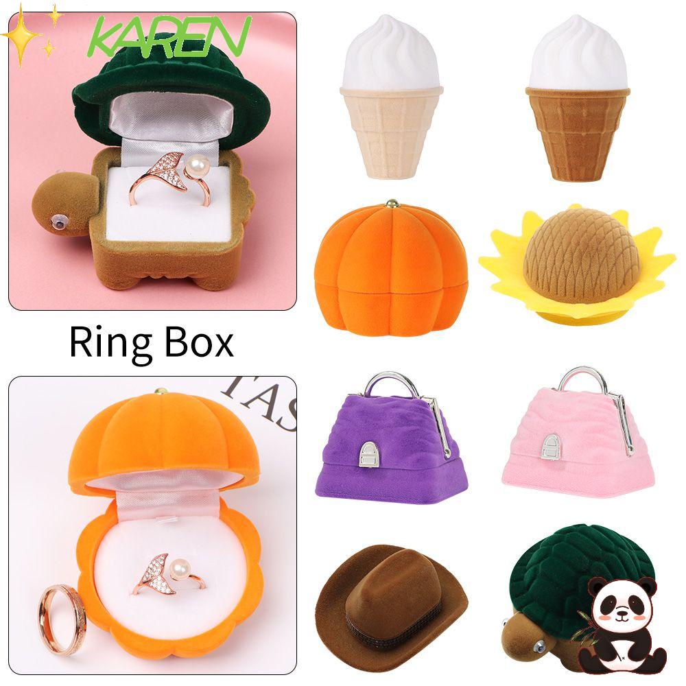 Hộp Đựng Trang Sức Thời Trang Làm Quà Tặng Valentine|Hộp Đựng Quà Cưới Xinh Xắn Cho Cặp Đôi