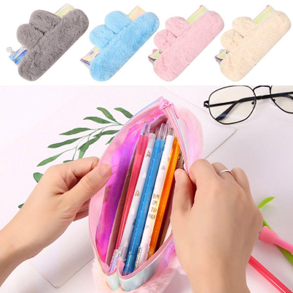 PISTA Bóp Viết PVC Hình Tai Thỏ Dễ Thương Cho Bé