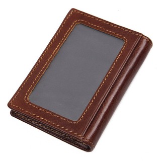VÍ GẤP MINI ĐỰNG THẺ DA THẬT - 1401886