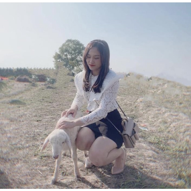 Áo sơ mi ren cao cấp G434 có BIGSIZE phong cách thời trang công sở đi làm đi chơi - GEM Fashion