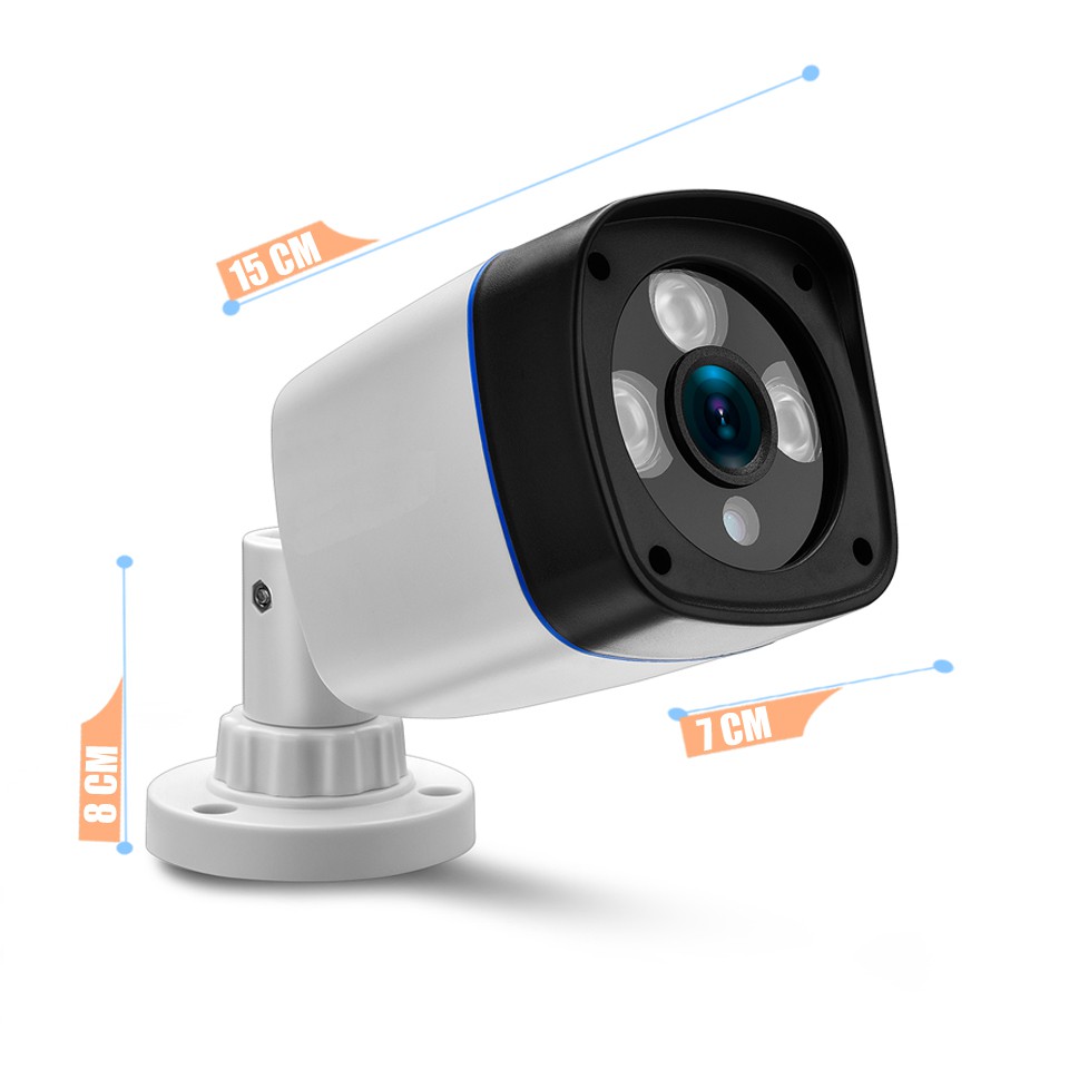 Camera Thân Hồng Ngoại 3 Led Elitek 1.3 TVI ECT-L51113