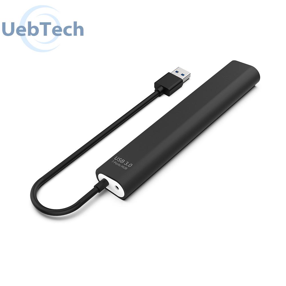 Hub chuyển đổi USB 2.0/ 3.0 chia 7 cổng tốc độ cao 5Gbps mở rộng