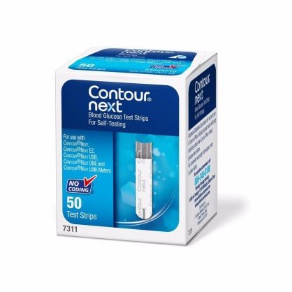 Que thử đường huyết cho máy đo đường huyết Contour Next hộp 50 que