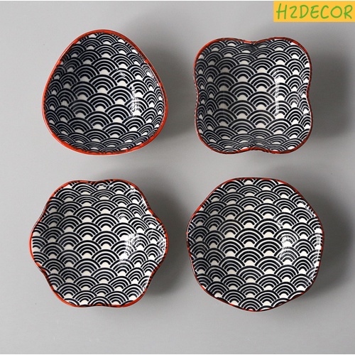 Bát chấm, chén chấm chén gia vị nhiều hoạ tiết phong cách Nhật - H2DECOR