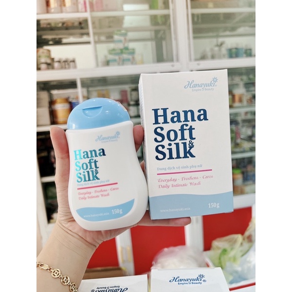 Dung Dịch Vệ Sinh Phụ Nữ Hana Soft Silk Hanayuki