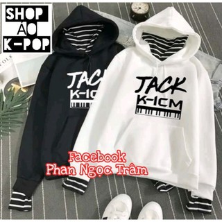 ÁO HOODIE JACK KICM, ÁO HOODIE CỔ LỌ JACK KICM