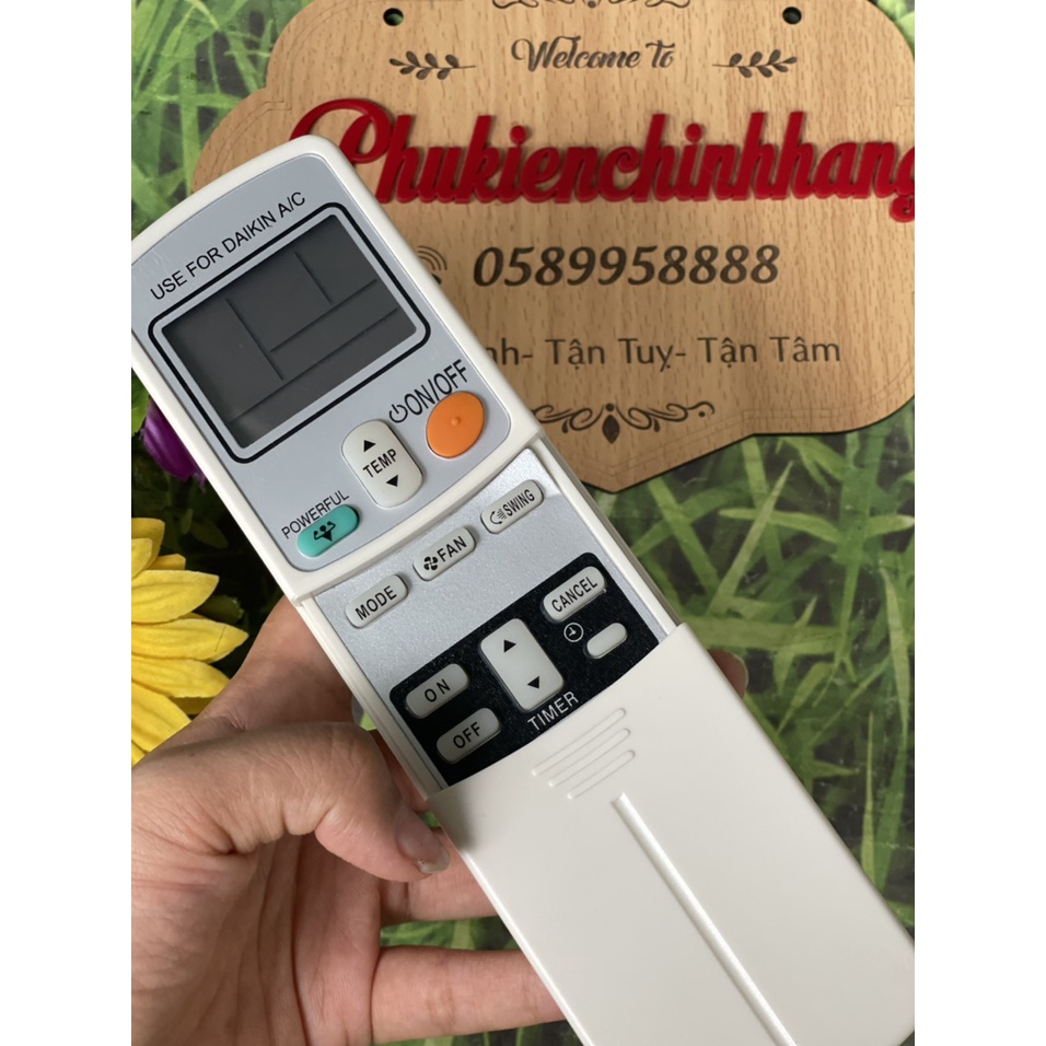 [Bảo hành 03 tháng]REMOTE MÁY LẠNH DÀNH CHO DAIKIN THƯỜNG - ĐIỀU KHIỂN ĐIỀU HÒA DÀNH CHODAIKIN THƯỜNG