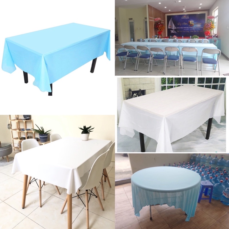 Khăn phủ bàn mịn trang trí tiệc Thêm Xinh Về Đủ Loại Hot
