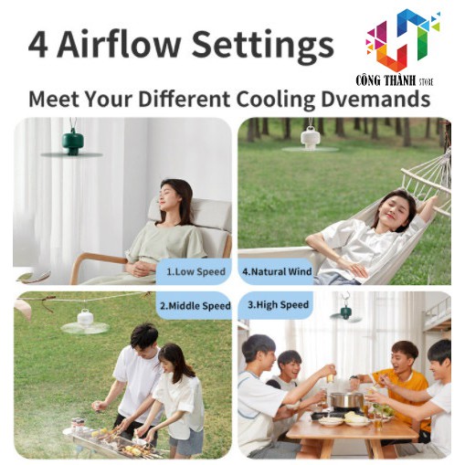 [Hàng Chính Hãng] Quạt trần USB JISULIFE | BigBuy360 - bigbuy360.vn