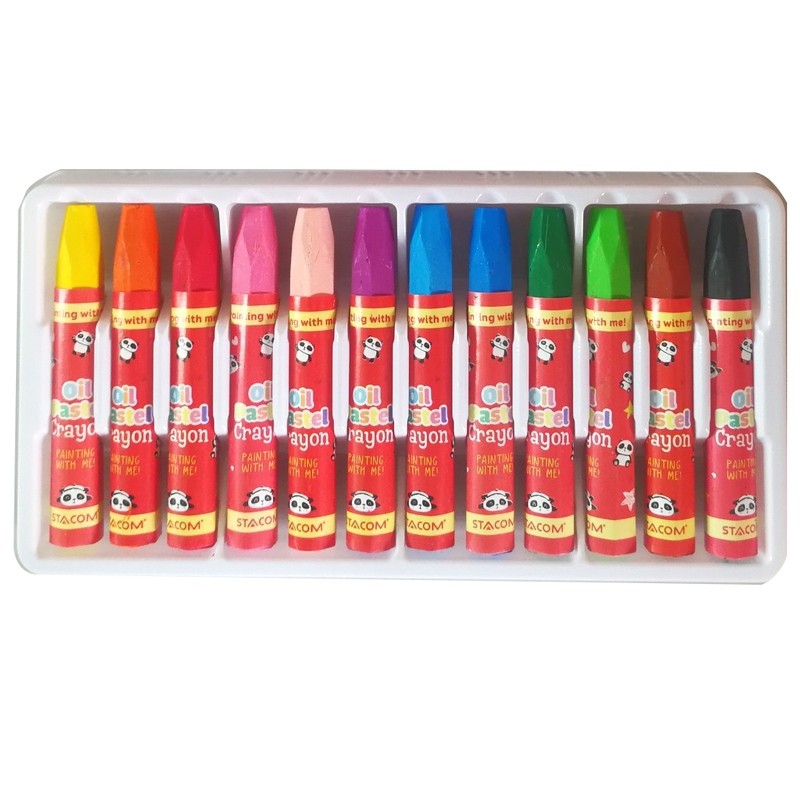 Sáp dầu Oil pastel Stacom 12 màu OP212